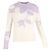 Erdem Salma Sweater in Cream and Purple Mohair