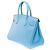 Hermès Sac HERMES Birkin 30 en Cuir Bleu - 102089 - vue 6