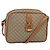 Céline Borsa a spalla in tela Macadam CELINE beige oro Auth yk14240 D'oro