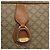 Céline Borsa a spalla in tela Macadam CELINE beige oro Auth yk14240 D'oro - vista 17