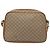Céline Borsa a spalla in tela Macadam CELINE beige oro Auth yk14240 D'oro - vista 2