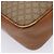 Céline Borsa a spalla in tela Macadam CELINE beige oro Auth yk14240 D'oro - vista 9