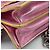 Borsa Fendi Kan I in pelle rosa - vista 6