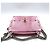 Borsa Fendi Kan I in pelle rosa - vista 7