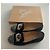 Mocassini Christian Louboutin in denim blu con borchie - vista 4