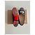 Mocassini Christian Louboutin in denim blu con borchie - vista 6