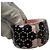 Chanel Armreif mit falschen Perlen und CC-Spitzenblumen Schwarz Pink Weiß - Ansicht 8