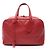 Hermès Hermes Victoria 38 Leder Tote Bag Rot