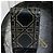 Clutch Diorama verticale in agnello con borchie Christian Dior Nero Gold hardware - vista 4
