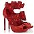 Botines Jing de serpiente roja Jimmy Choo - vista 2