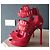 Botines Jing de serpiente roja Jimmy Choo - vista 5