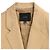 Blazer aberto oversized Joseph Julia em linho marrom - vista 5