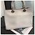 Borsa a mano Christian Dior Diorissimo in pelle bianca Bianco - vista 5