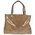 CHANEL COCO Borsa Tote in pelle lucida Beige CC Auth bs16858 - vista 3