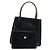 Borsa a mano Salvatore Ferragamo Smalto Nero Oro Auth bs16870 D'oro