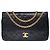 Mademoiselle CHANEL Timeless/Classique Navy Blue Leather Bag - 121271438 - view 2