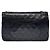 Mademoiselle CHANEL Timeless/Classique Navy Blue Leather Bag - 121271438 - view 3