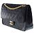 Mademoiselle CHANEL Timeless/Classique Navy Blue Leather Bag - 121271438 - view 4