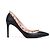 Valentino Garavani VALENTINO - Décolleté Valentino Rockstud in pelle nera (T37) Nero - vista 2