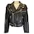 Autre Marque SPRWMN Black Lambskin Leather Moto Zip Jacket  ref.1605977