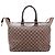 Borsa Louis Vuitton Damier Ebene Greenwich in marrone N41163 Verde