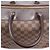 Borsa Louis Vuitton Damier Ebene Greenwich in marrone N41163 Verde - vista 12