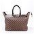 Borsa Louis Vuitton Damier Ebene Greenwich in marrone N41163 Verde - vista 4