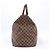 Borsa Louis Vuitton Damier Ebene Greenwich in marrone N41163 Verde - vista 5