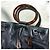 Vintage CHANEL Zugband Schildkröte Ring Griff Tasche Schwarz - Ansicht 6