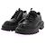 LOUIS VUITTON Scarpe stringate T.UK 9 Pelle Nero