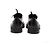LOUIS VUITTON Scarpe stringate T.UK 9 Pelle Nero - vista 5