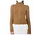 Slim Fit Pullover mit Zwei-Wege-Reißverschluss von Dolce & Gabbana Braun Kamel