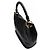 Borsa a spalla in pelle nera Prada - vista 2