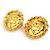 Orecchini a clip in oro Chanel Mademoiselle D'oro - vista 2