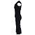 Vestido midi drapeado Khaite Spence en algodón negro - vista 2