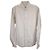 Camicia a maniche lunghe con bottoni Ami Paris in cotone bianco Crudo