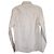 Camicia a maniche lunghe con bottoni Ami Paris in cotone bianco Crudo - vista 3