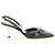 Rene Caovilla Tacchi EU37.5 Grigio Seta Slingback Scarpe US7 NIB Argento