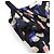 Top com acabamento em renda floral da Prada Resort 2008 Preto - vista 3