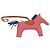 Hermès HERMES Rodeo Charm Pelle Rosa Auth 84092 - vista 2