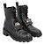 Aloha Botines Hermès de piel negra Negro