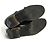 Church's Churchs Richelieu Lora EU38 Schwarze Leder Monk Strap Slipper UK5 US7.5 - Ansicht 5