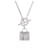Hermès HERMES Amulet Birkin Necklace for Women, Silver