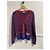 PRADA Strick T.International XS Wolle Blau