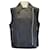 Autre Marque Lafayette 148 New York Black Moto Zip Leather Vest  ref.1608073