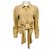 Weizen-Krawattenbluse von Rosie Assoulin Golden