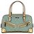 Borsa a mano Gucci Bowling Turchese in cotone