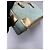 Borsa a mano Gucci Bowling Turchese in cotone - vista 11
