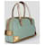 Borsa a mano Gucci Bowling Turchese in cotone - vista 5