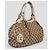 Borsa Tote Gucci Sukey GG in Tela Beige - vista 3